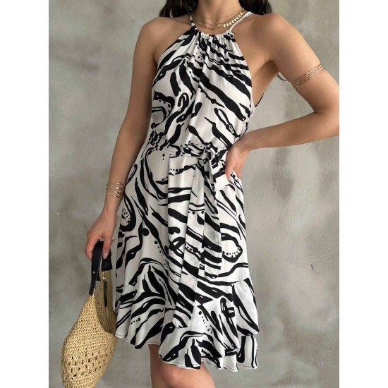 225729 patterned DRESS
