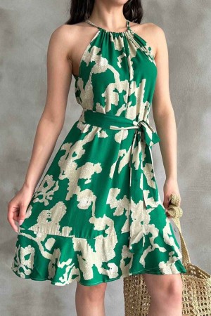 225730 patterned DRESS