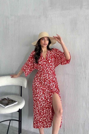 225735 patterned DRESS