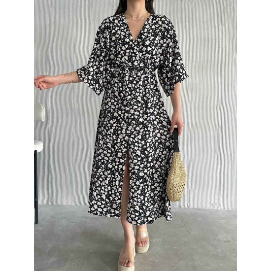 225737 patterned DRESS