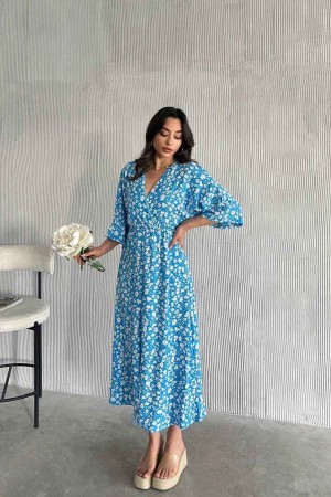 225739 patterned DRESS
