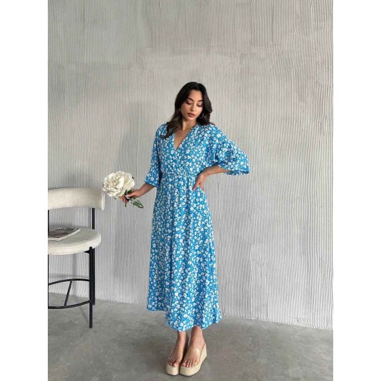 225739 patterned DRESS
