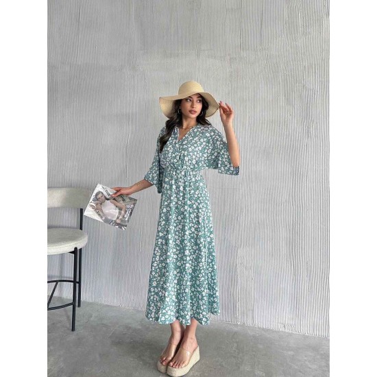 225742 patterned DRESS