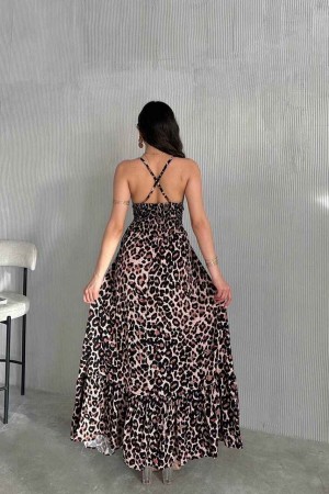 225744 patterned DRESS