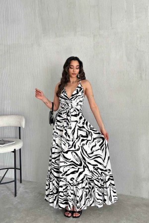 225745 patterned DRESS
