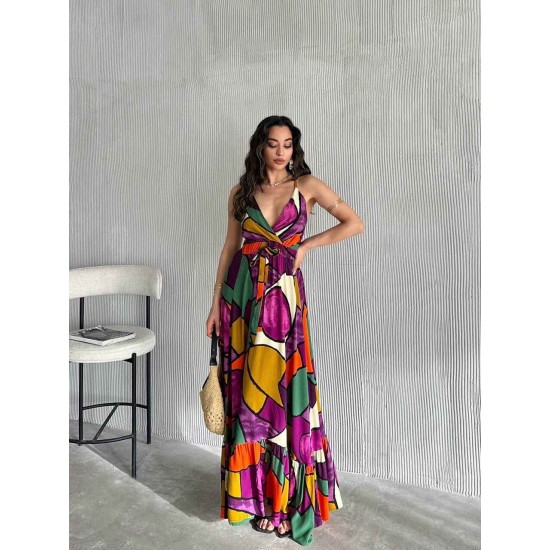 225747 patterned DRESS