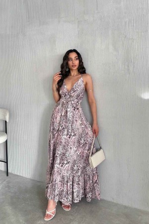 225748 patterned DRESS