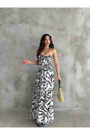 225751 patterned DRESS