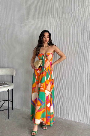 225753 patterned DRESS