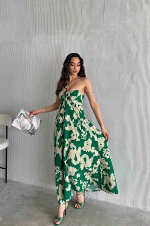 225754 patterned DRESS