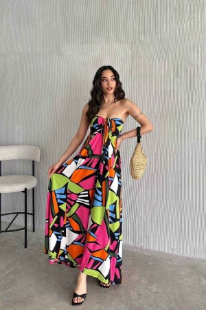 225755 patterned DRESS