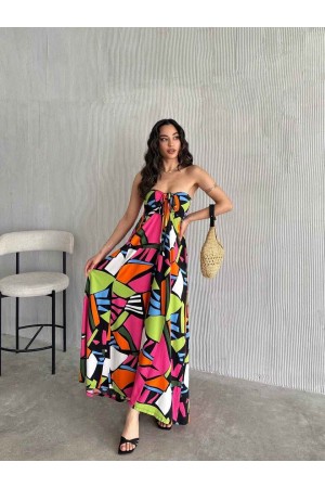 225755 patterned DRESS