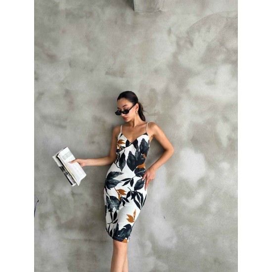 225761 patterned DRESS