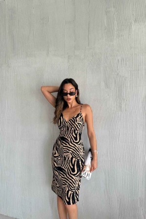 225765 patterned DRESS