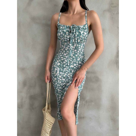 225768 patterned DRESS