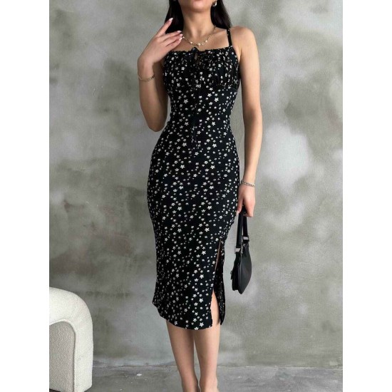 225775 patterned DRESS