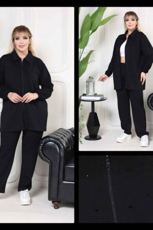 225802 SİYAH EŞOFMAN TAKIM