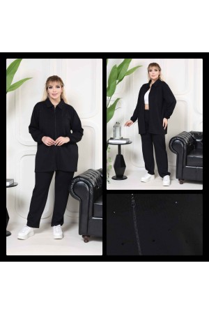 225802 SİYAH EŞOFMAN TAKIM