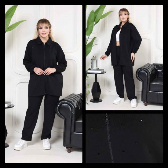 225802 SİYAH EŞOFMAN TAKIM