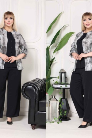 225804 SİYAH PANTOLON TAKIM