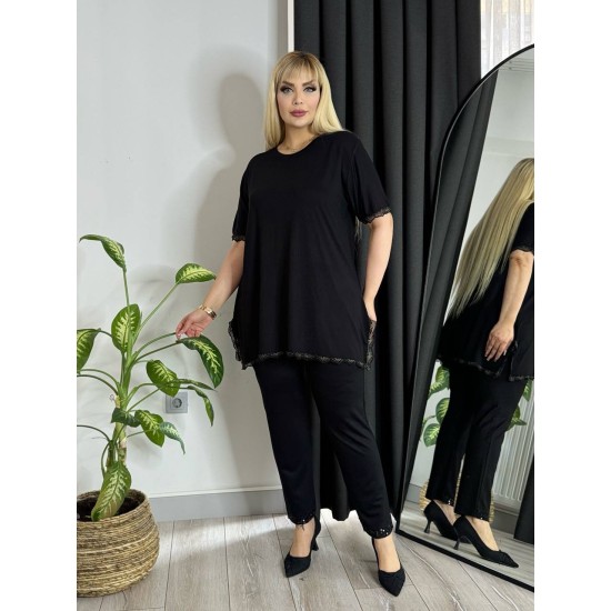 225805 SİYAH TUNİK