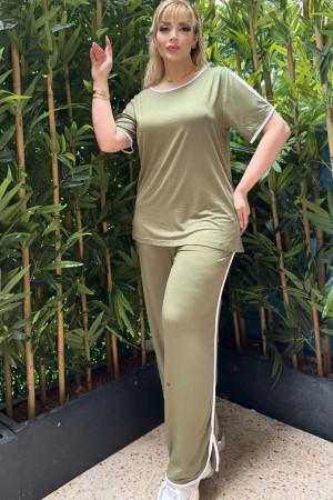 225835 HAKİ PANTOLON TAKIM