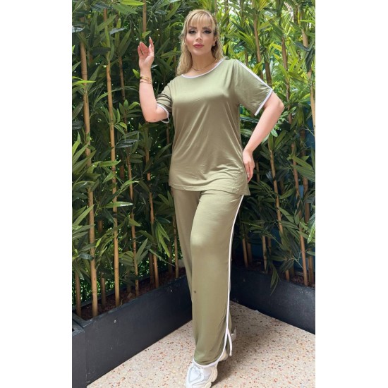 225835 HAKİ PANTOLON TAKIM