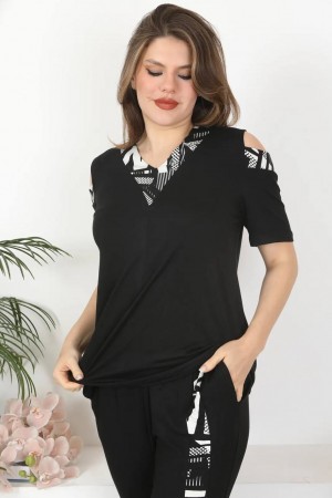 225838 черный Трек чемодан