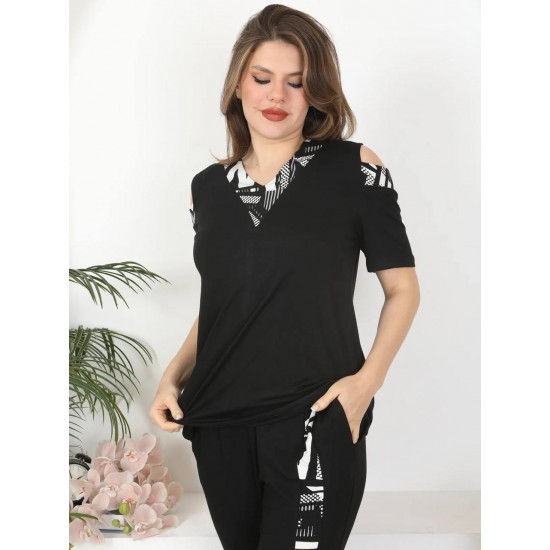 225838 черный Трек чемодан