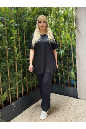 225844 SİYAH PANTOLON TAKIM