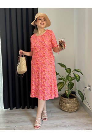 225849 DESENLİ ELBİSE