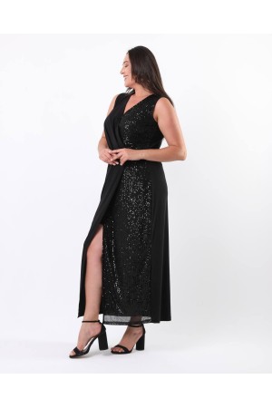 225850 SİYAH ELBİSE