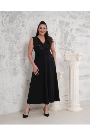 225862 SİYAH ELBİSE