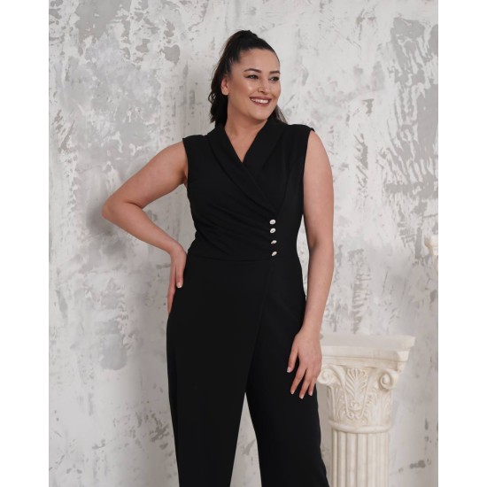 225867 черный КОМБИНЕЗОН