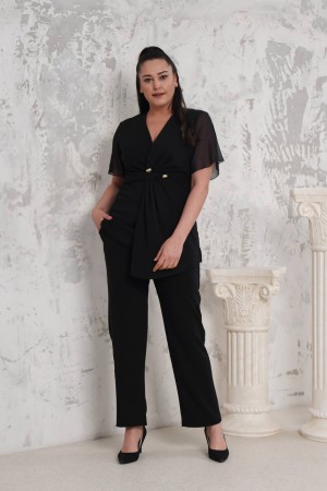 225869 SİYAH PANTOLON TAKIM