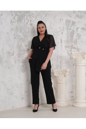 225869 SİYAH PANTOLON TAKIM