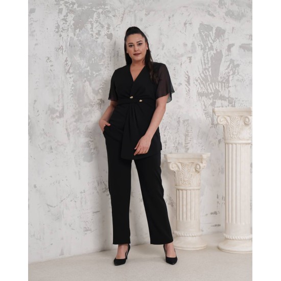 225869 SİYAH PANTOLON TAKIM