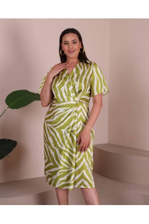 225871 DESENLİ ELBİSE