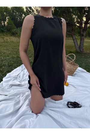 225885 SİYAH ELBİSE