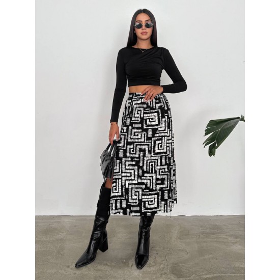 225890 DESENLİ ETEK