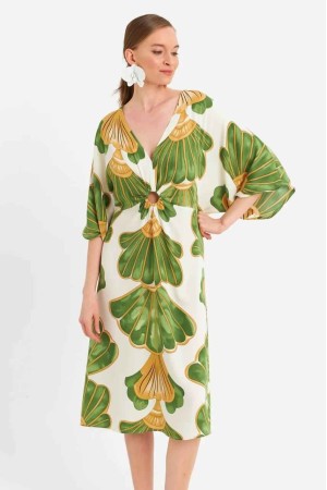 225914 DESENLİ ELBİSE