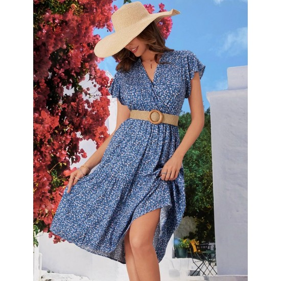 225925 DESENLİ ELBİSE