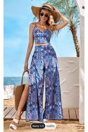 225930 DESENLİ PANTOLON TAKIM