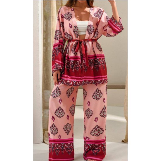 225947 DESENLİ PANTOLON TAKIM