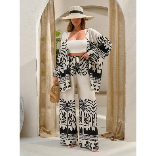 225949 DESENLİ PANTOLON TAKIM