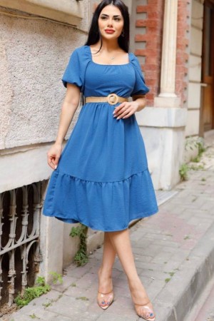 225950 MAVİ ELBİSE