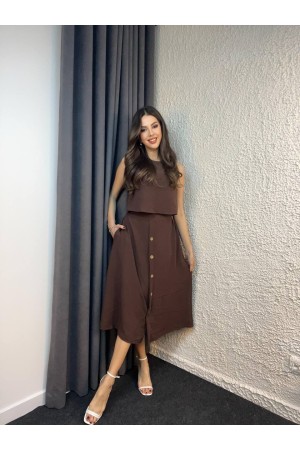 225954 кофе Юбка