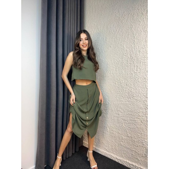 225957 HAKİ ETEK TAKIM