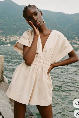 225965 экрю КОМБИНЕЗОН