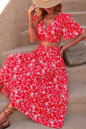 225974 DESENLİ ETEK TAKIM